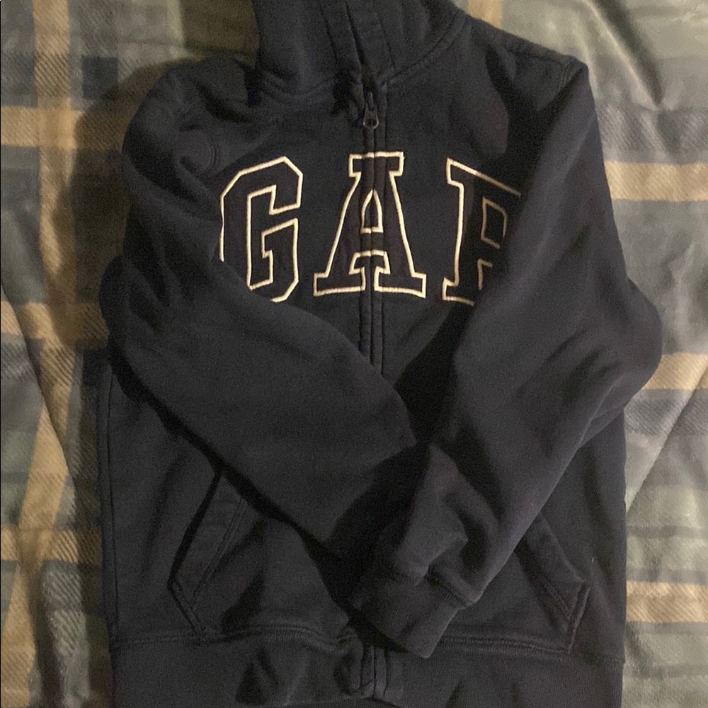 GAP Dark Blue zip up hoodie